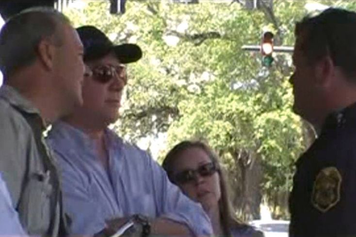 Documentary Footage: Mike Rinder and Mark Rathbun Trespass Stunt