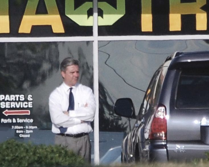 Mike Rinder in Williamsburg, 2007: Toyota salesman