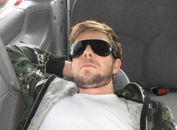 Benjamin Rinder after cancer treatment in 2008