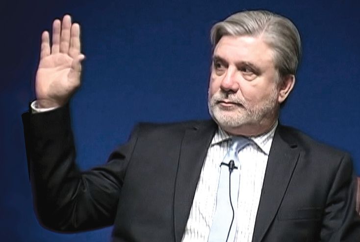 Mike Rinder in deposition, Tampa, Florida, 2015