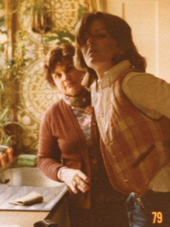 Marion with Barbara Rinder