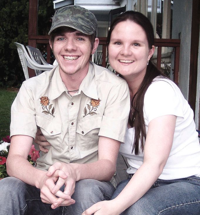 Taryn and Benjamin at aunt’s house, Los Angeles, 2007