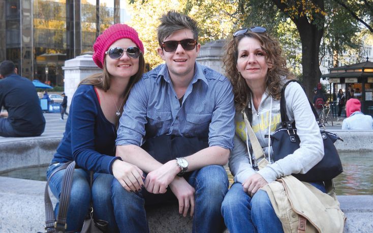 Taryn Rinder, Benjamin Rinder, Cathy Bernardini